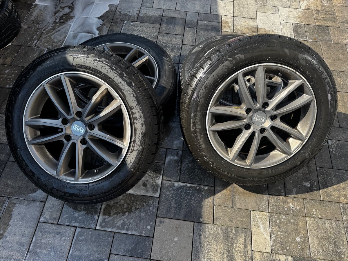 Alu kola Volkswagen Touareg zimní pneu 18’
