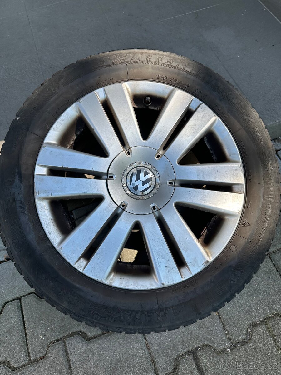Volkswagen disky +pneu