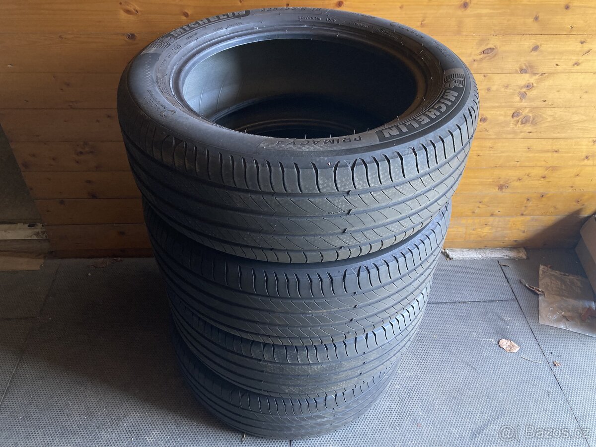 4ks letních pneumatik MICHELIN 225/55R18 102V DOT2022