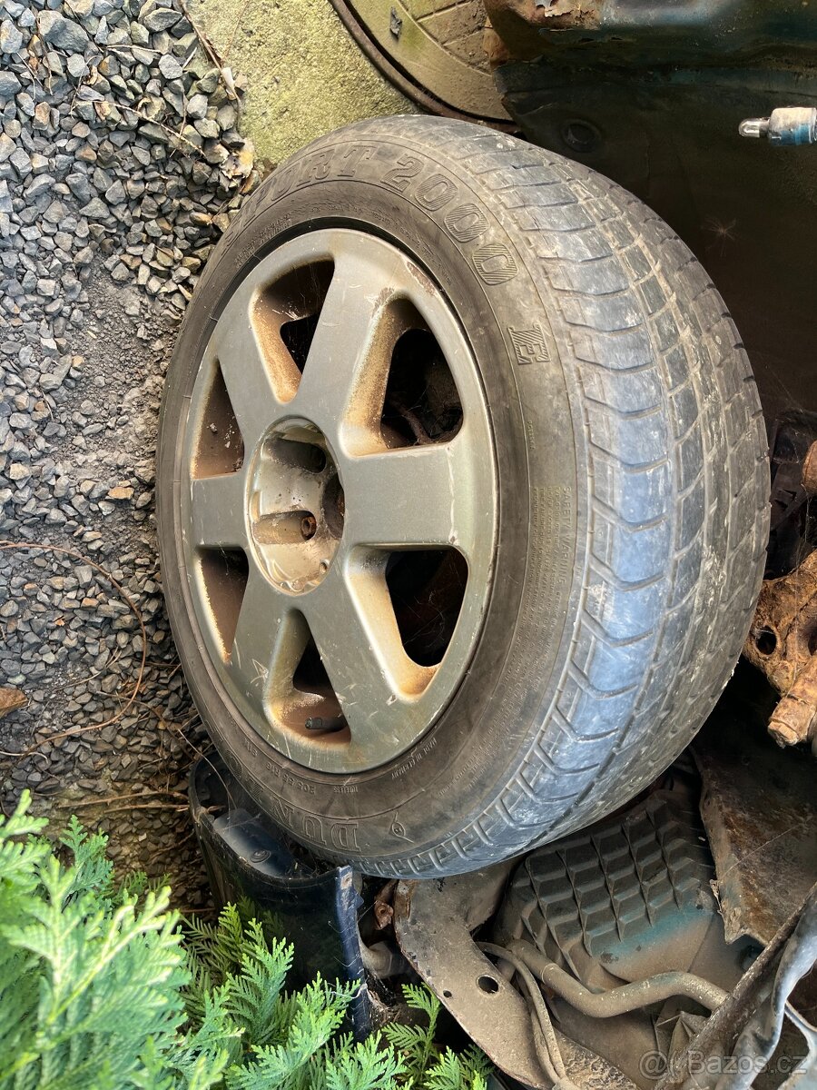 4ks alu kol 16", rozteč 5x112 mm, středová díra 57.1 mm