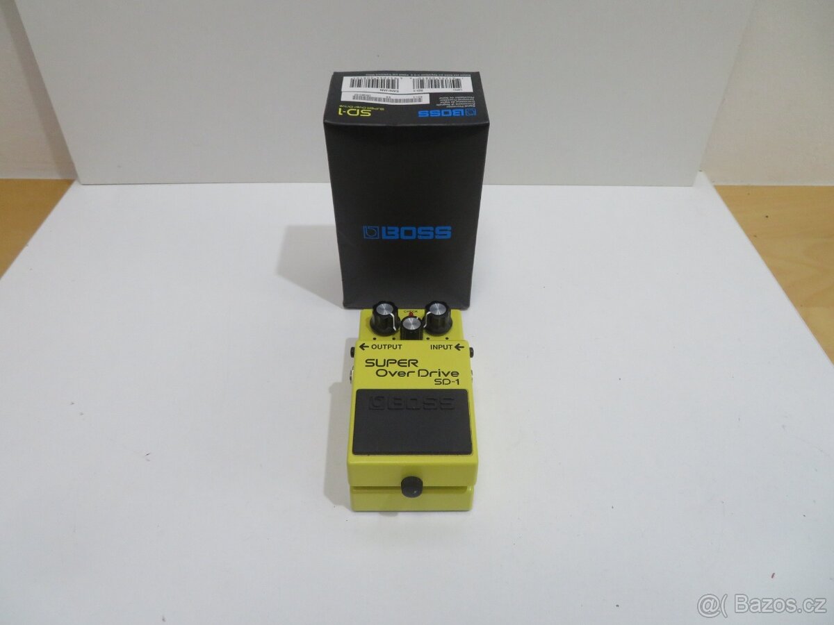 Zánovní kytarový efekt BOSS SD-1 Super OverDrive