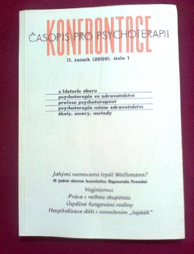 časopisy pro obor PSYCHOLOGIE -Konfrontace
