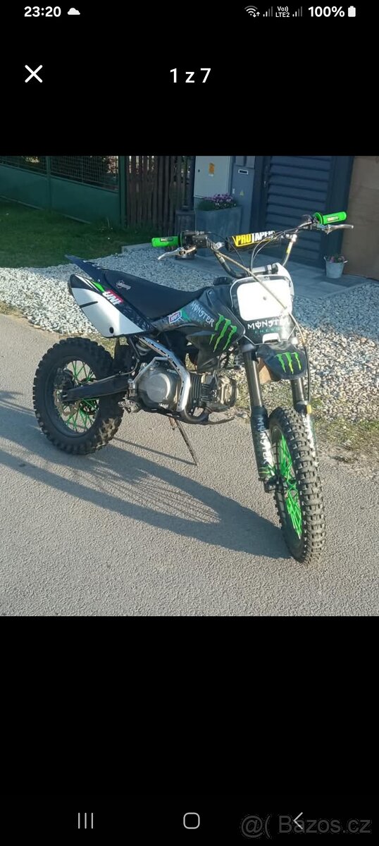 Prodám pitbike Stomp 140
