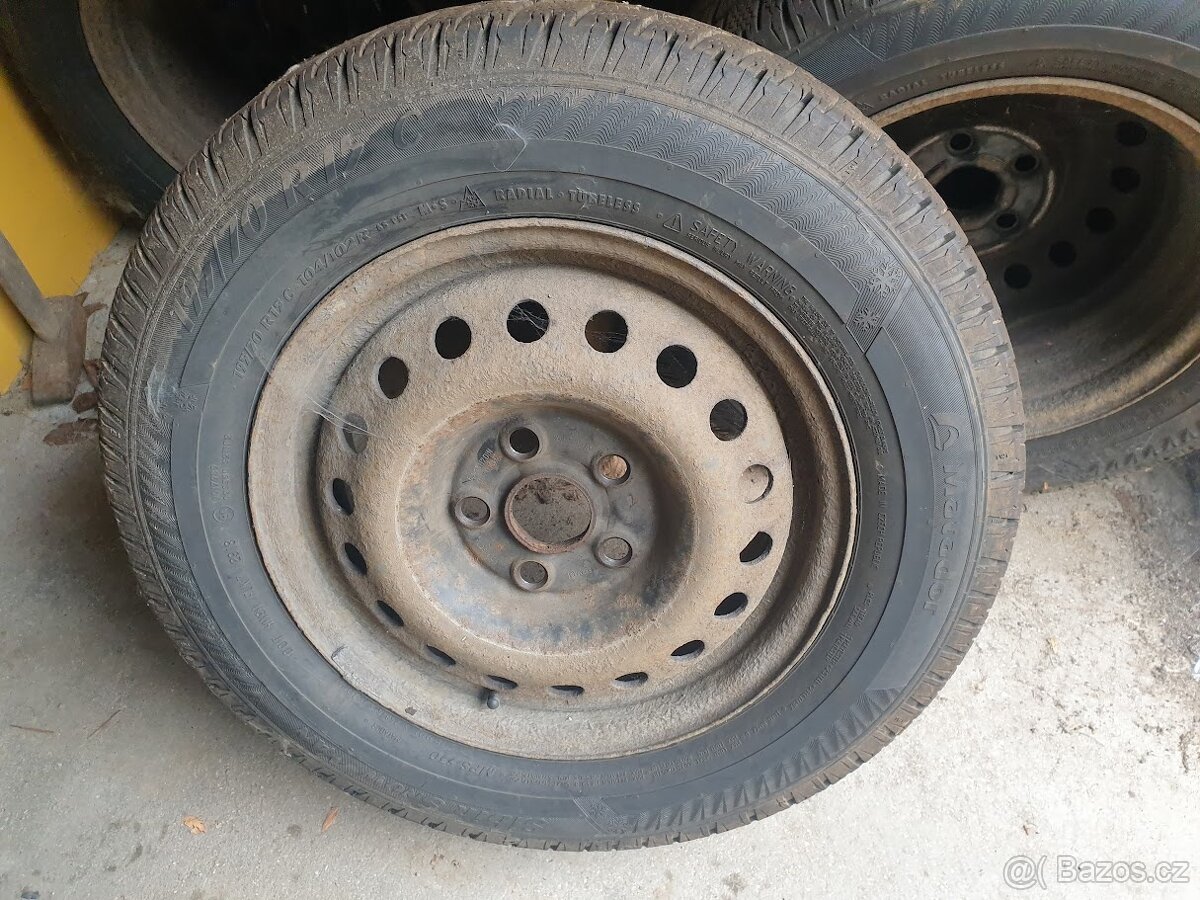 Zimní kola na T4 - 195/70 R15C