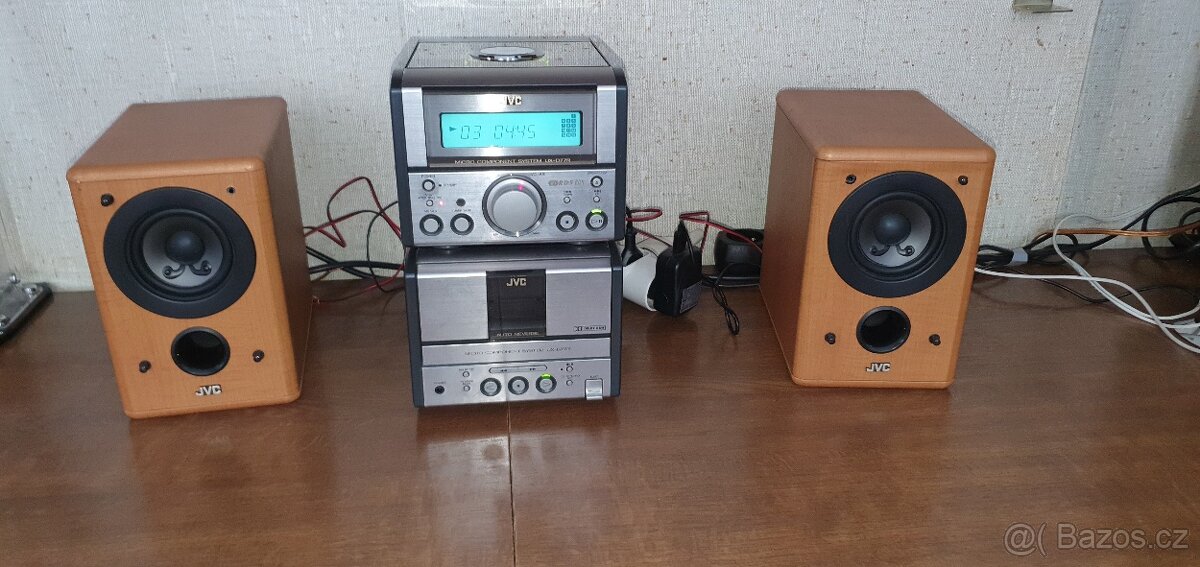 Prodám super věž JVC-UX-D 77R, tuner ladí na drát, kvalitní