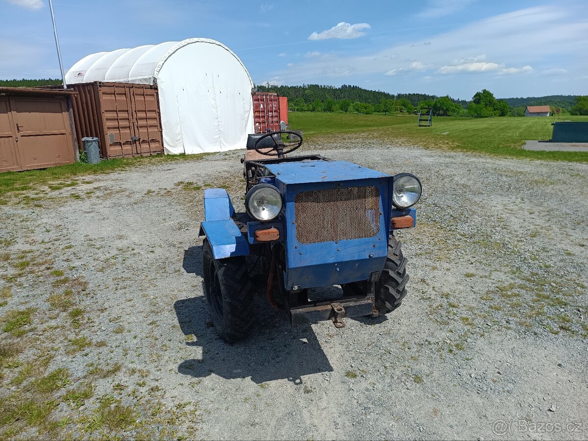 Malotraktor 4x4 motor 1203