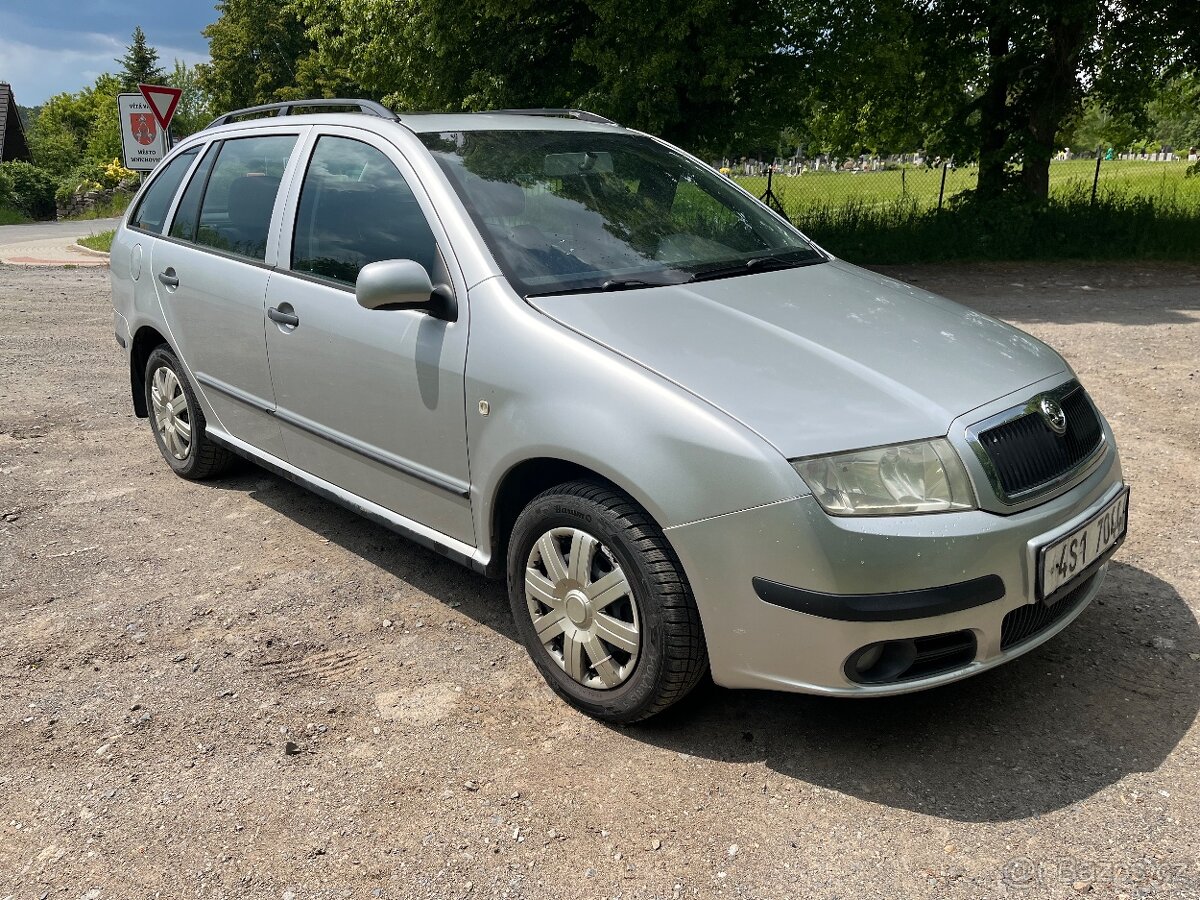 Škoda Fabia htp 47kw klima R 2005, 186000km