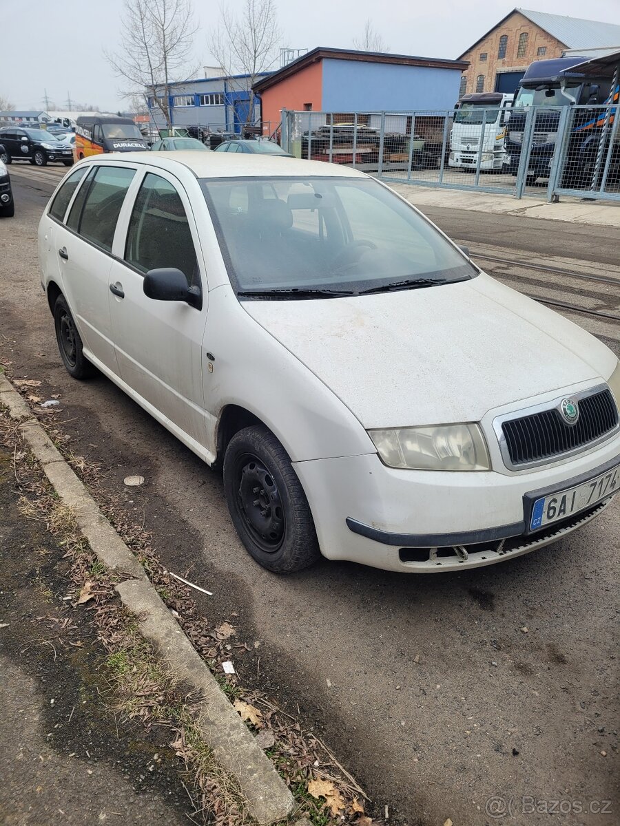 Škoda Fabia 1 KOMBI 1.4 mpi benzin rok 2003