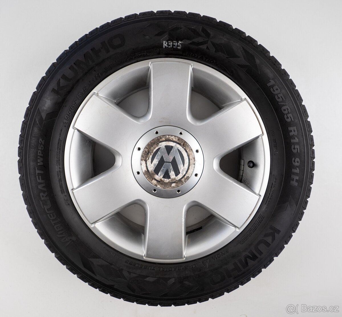 Volkswagen Caddy - Originání 15" alu kola - Zimní pneu