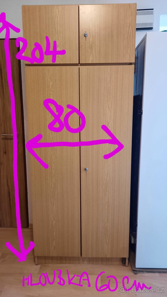 Prodám starší skříně