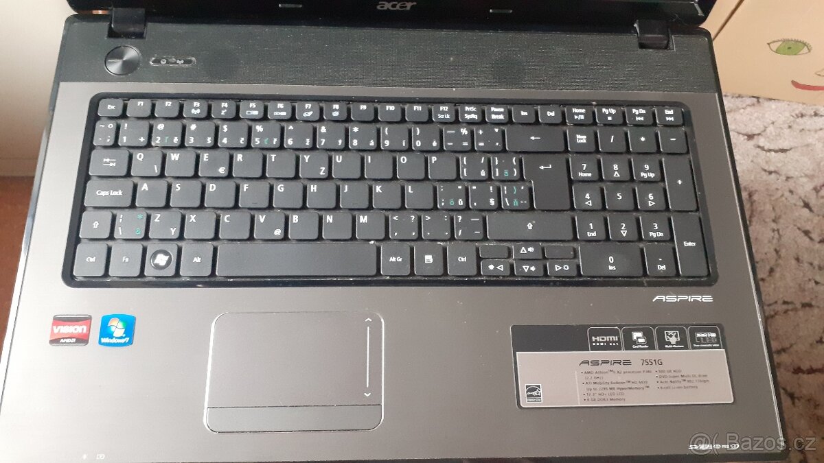Acer Aspire 7551G na ND