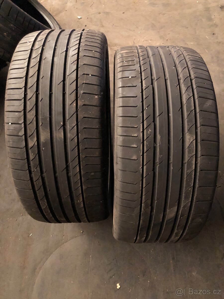 285/40/21 prodám 2 ks letních pneu