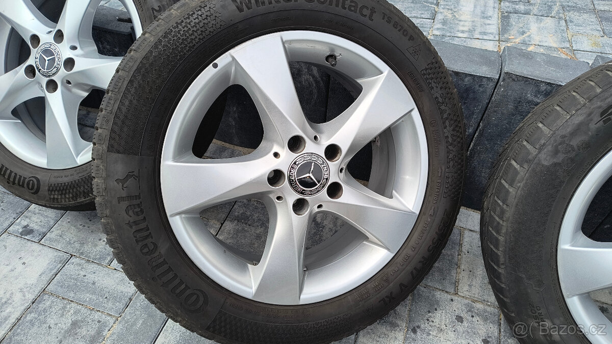 17 originál MERCEDES V-KLASS VIANO VITO W447 TMPS 7Jx17 ET51