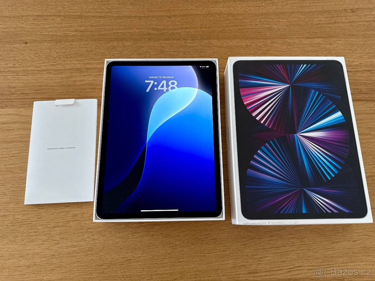 Apple iPad Pro 11, Cellular, M1, ZÁRUKA, baterie 100 %