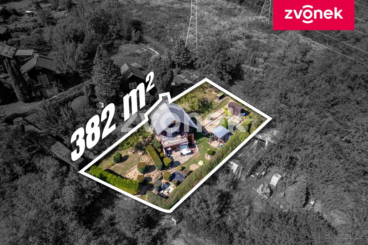 Chata s pozemkem 382m², Zlín- Prštné