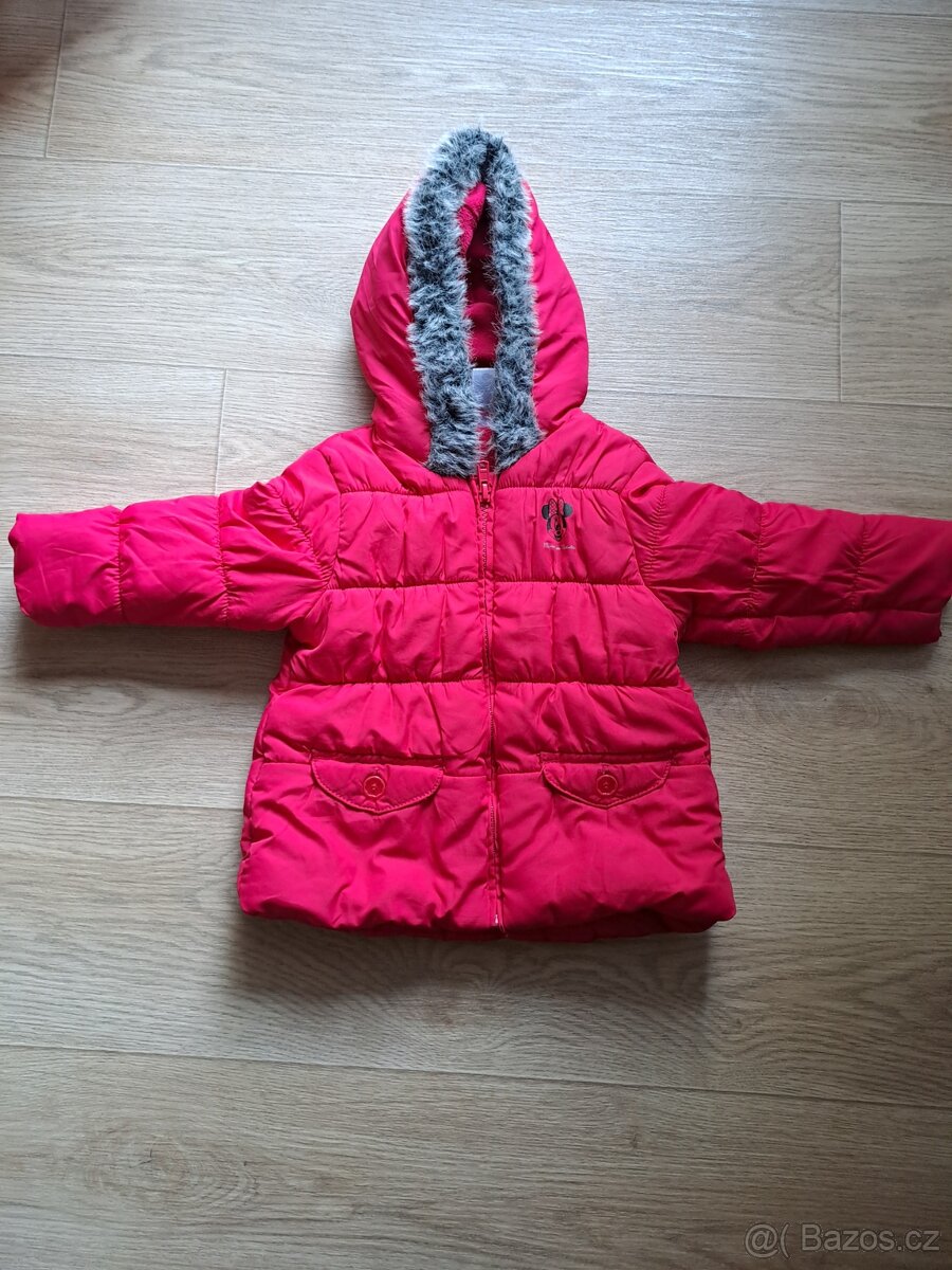 Dívčí zimní bunda C&A, vel.80