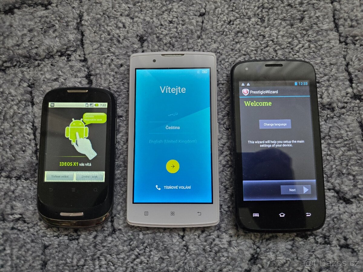 3x mobil (čtěte popisek)