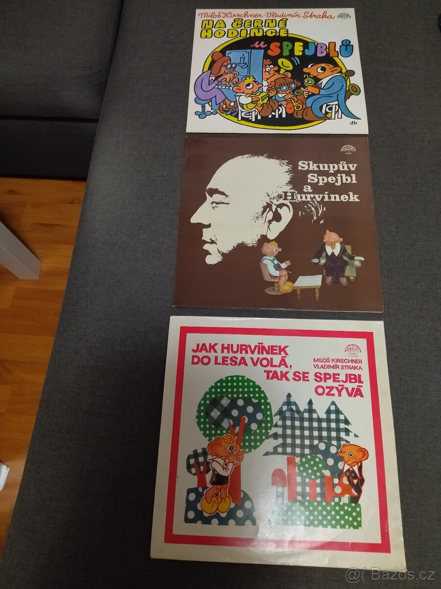 7x LP Hurvínek - i jednotlivě - AKTUALIZACE