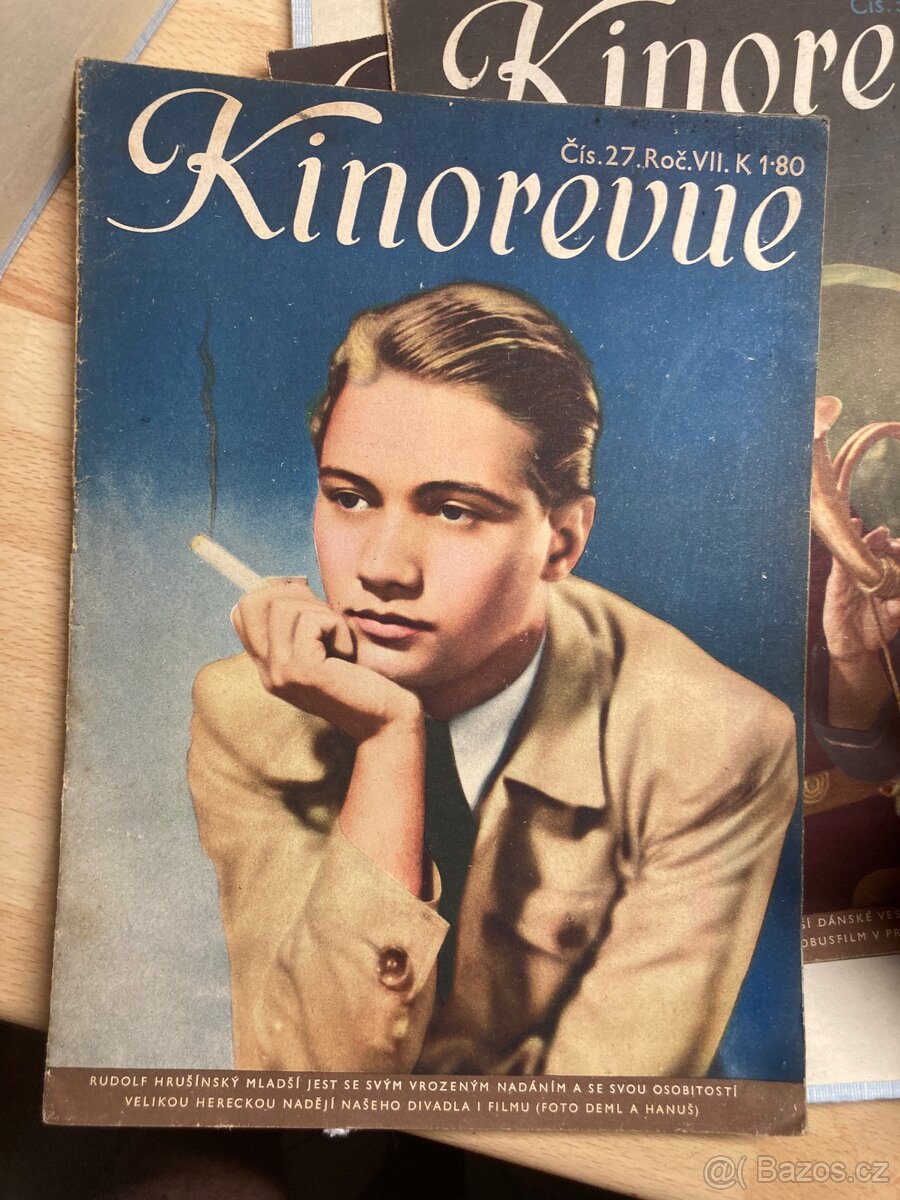 126 původních výtisků Kinorevue 1936 –1941