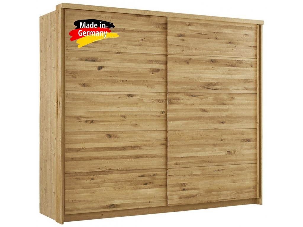 Posuvná skříň - Divoký dub masiv Germany