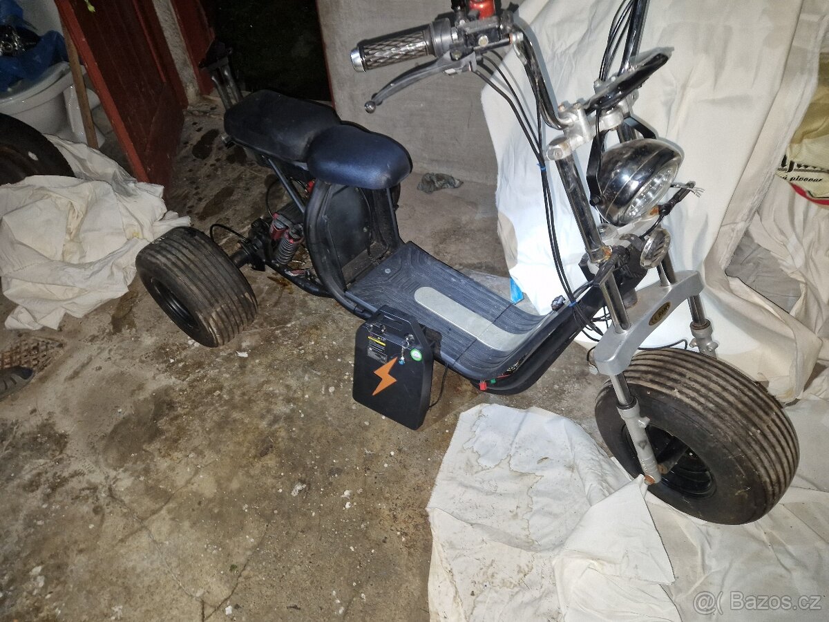 Elektro třikolka choper