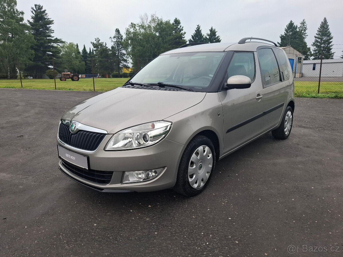 Škoda Roomster 1.2TSi 63kW,klimatizace,senzory