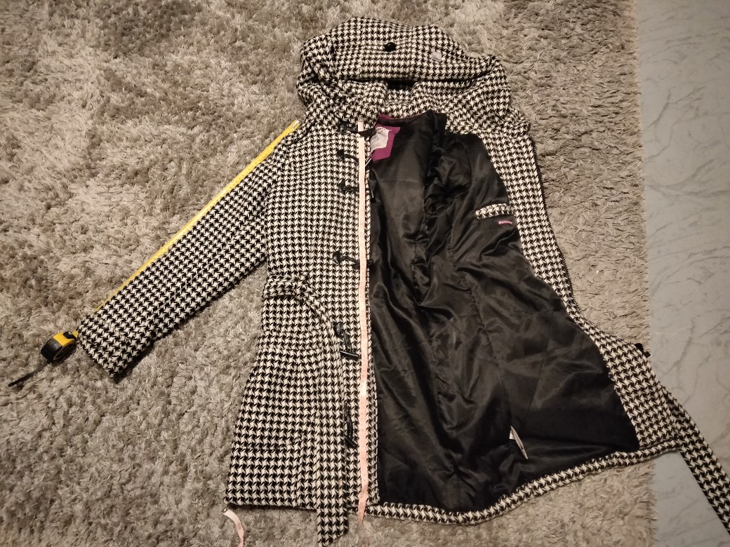 Dámský luxusní zimní 3/4 kabát-Nový