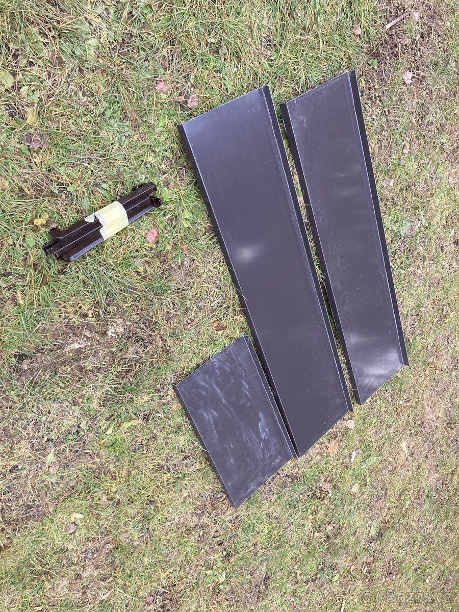 Nové Venkovní Hliníkové parapety Hnědé