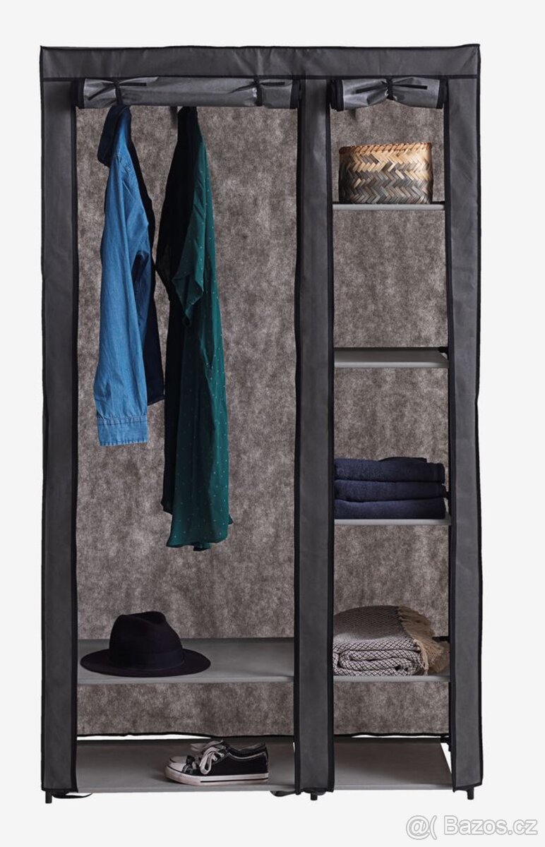 Látková šatní skříň