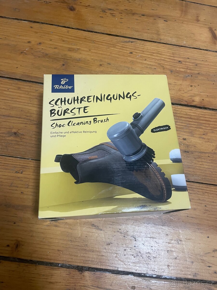 Tchibo elektrický kartáč na boty