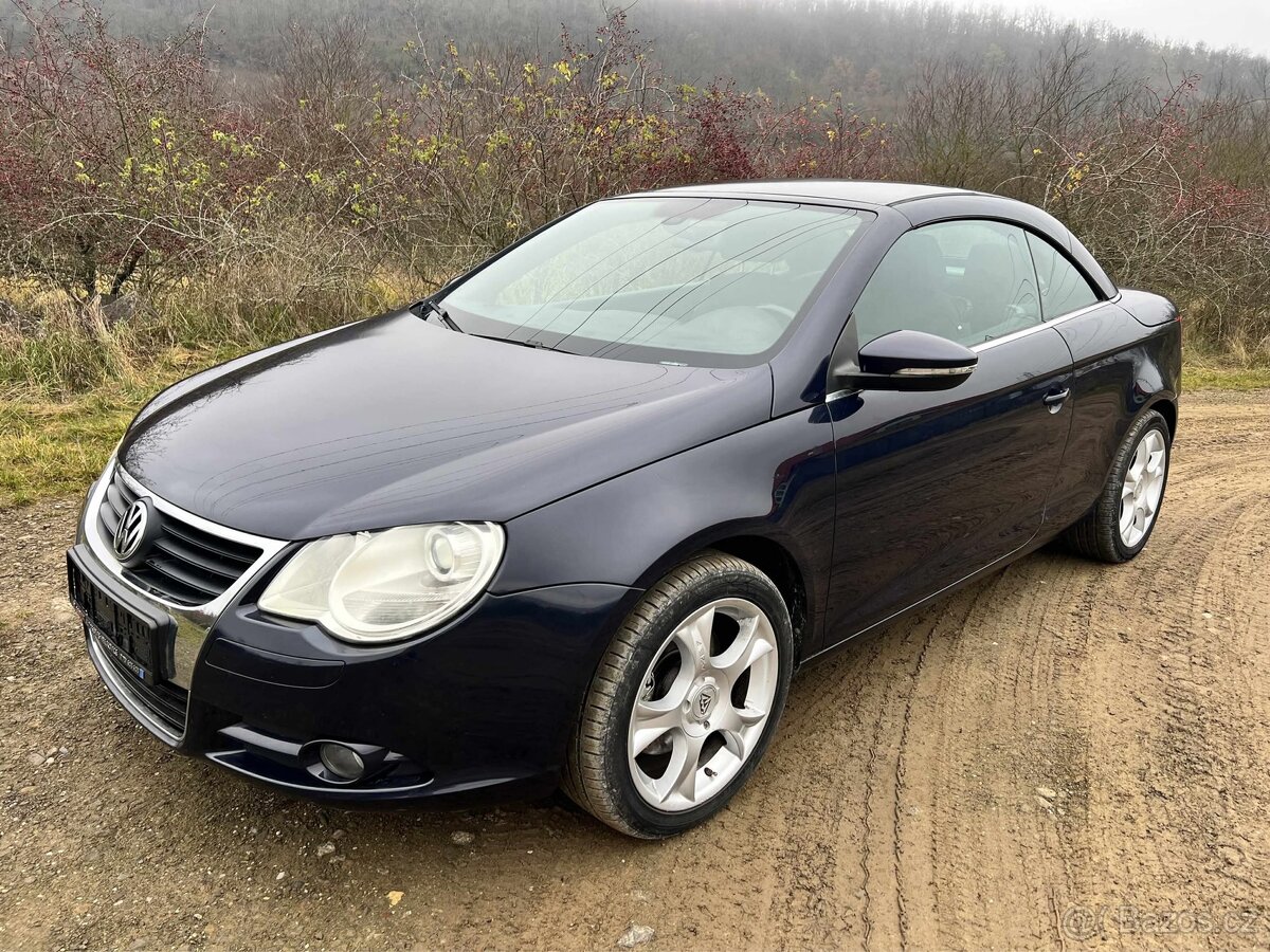 Volkswagen EOS 2.0 TDI, 103 kW, – perfektní stav, kabrio