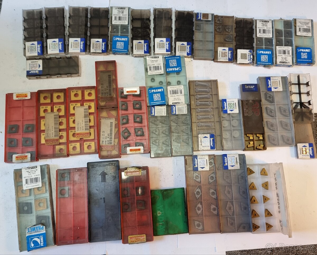 Břitové destičky - VBD