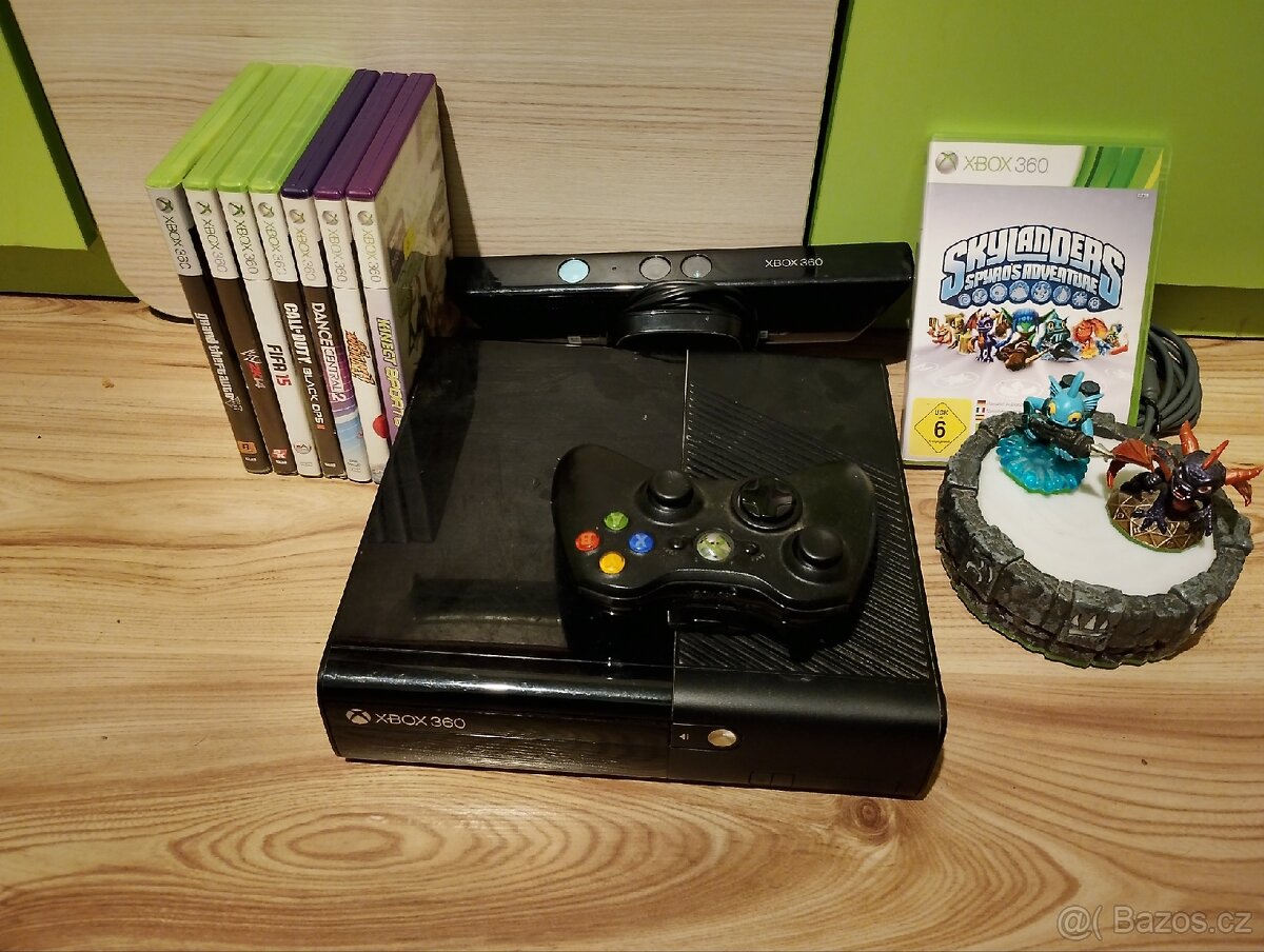 Prodám XBOX 360 + KINECT + HRY