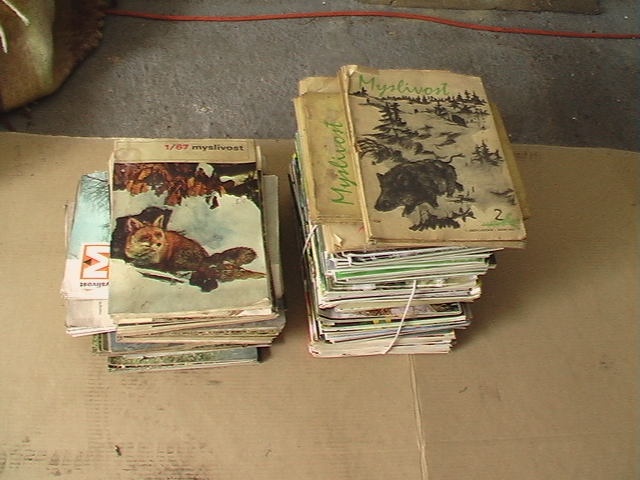 Historické časopisy Myslivost - nejstarší 67 let staré
