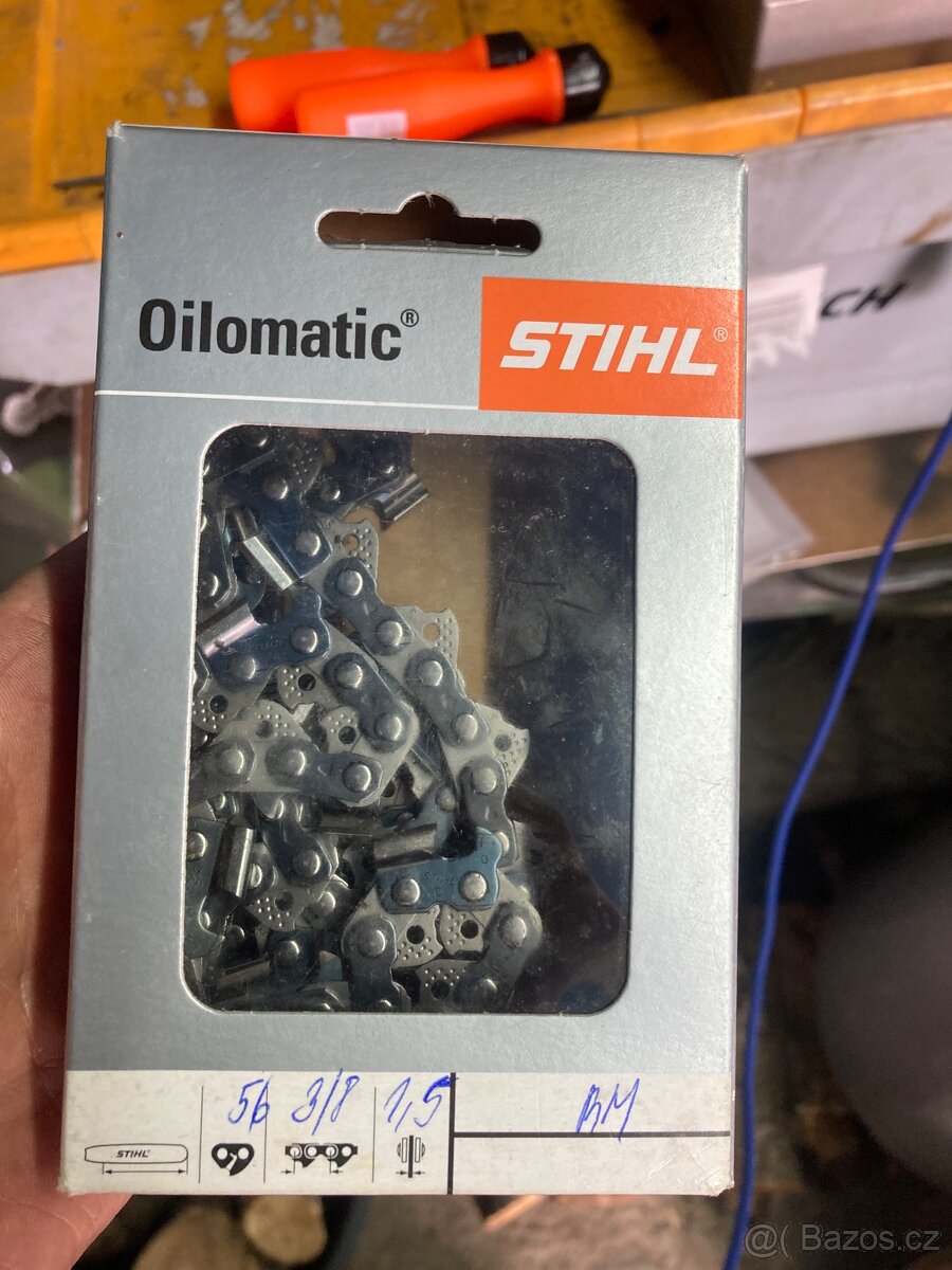 STIHL ŘETĚZ PILOVÝ 1,5-3/8" RS 56ČL.-HRANATÝ
