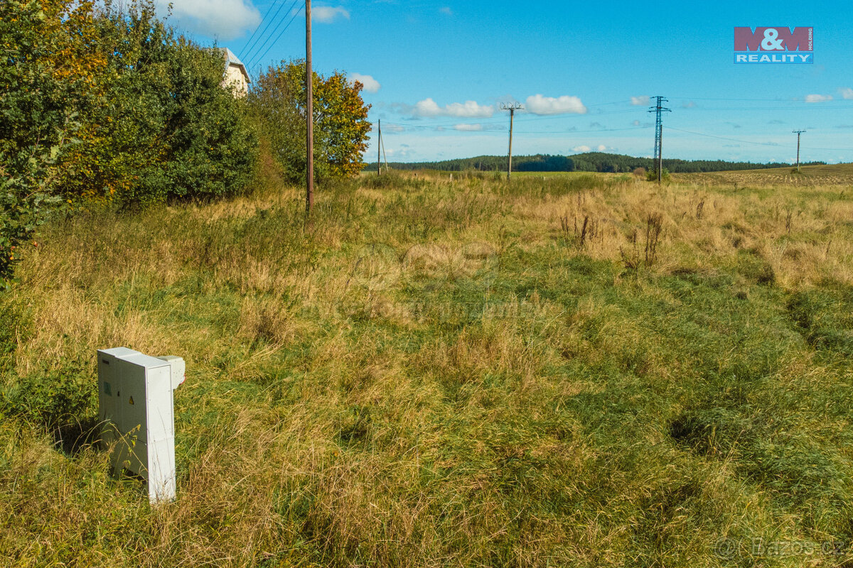 Prodej pozemku k bydlení, 1391 m², Přimda