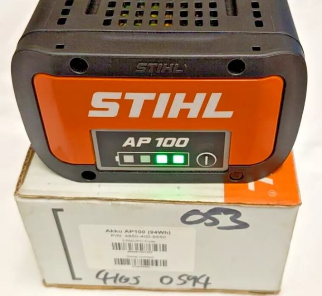 Nová aku baterie STIHL AP100 + faktura