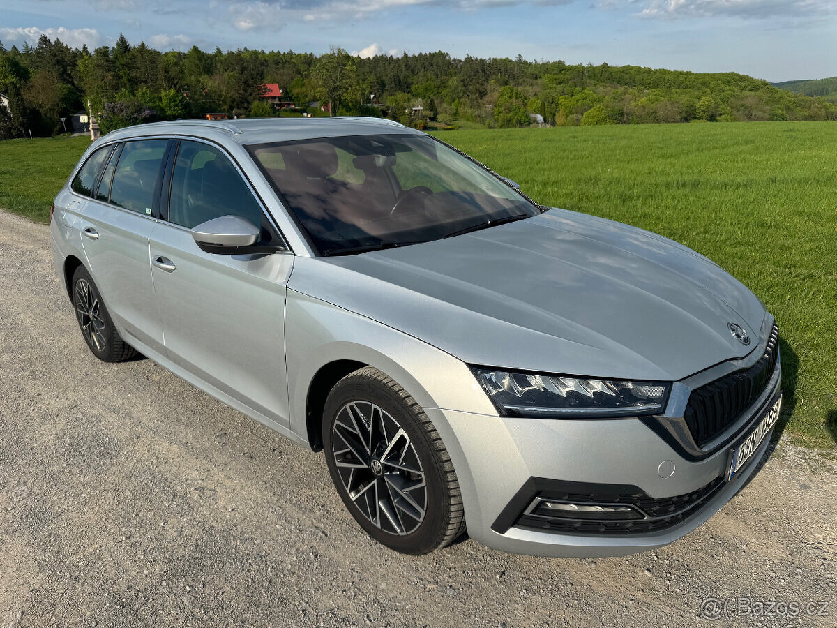 OCTAVIA IV 2.0TDI 110kW DSG STYLE+ NAVI LED KOUPENO V ČR DPH