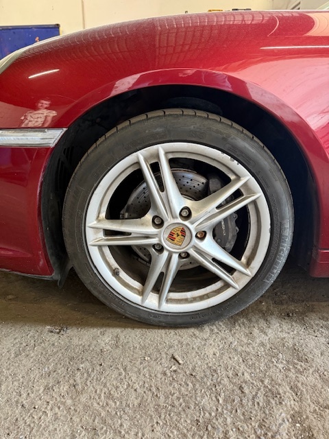 Alu Porsche Boxster Cayman - cena za všechny 4 kola