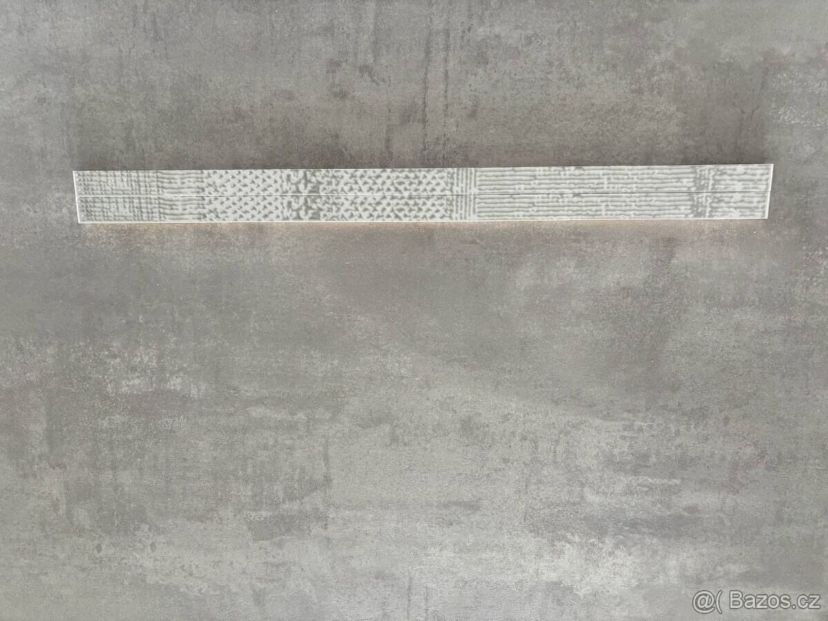 Listela Rako Extra platinová 2x60 cm mat WLASN101.1