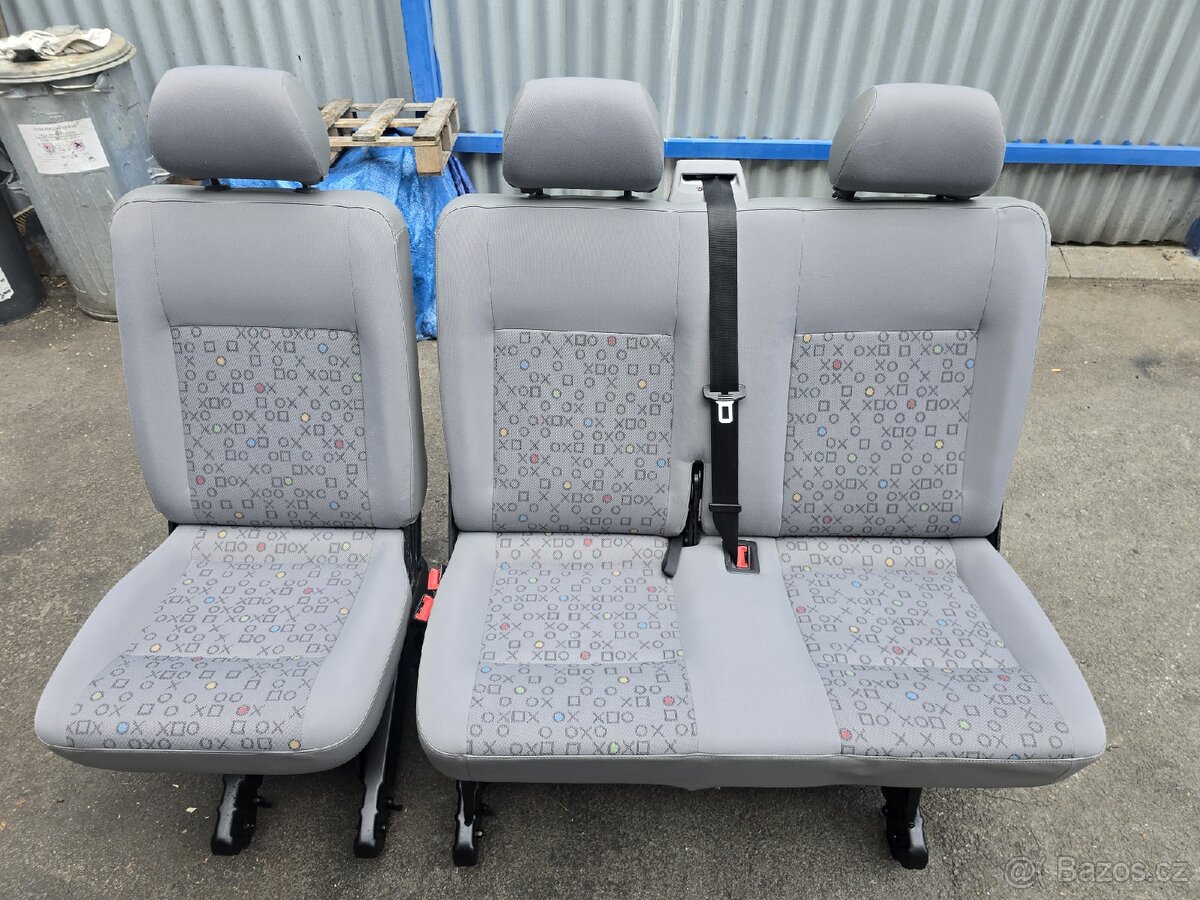 VW T5 Prostřední řada sedaček