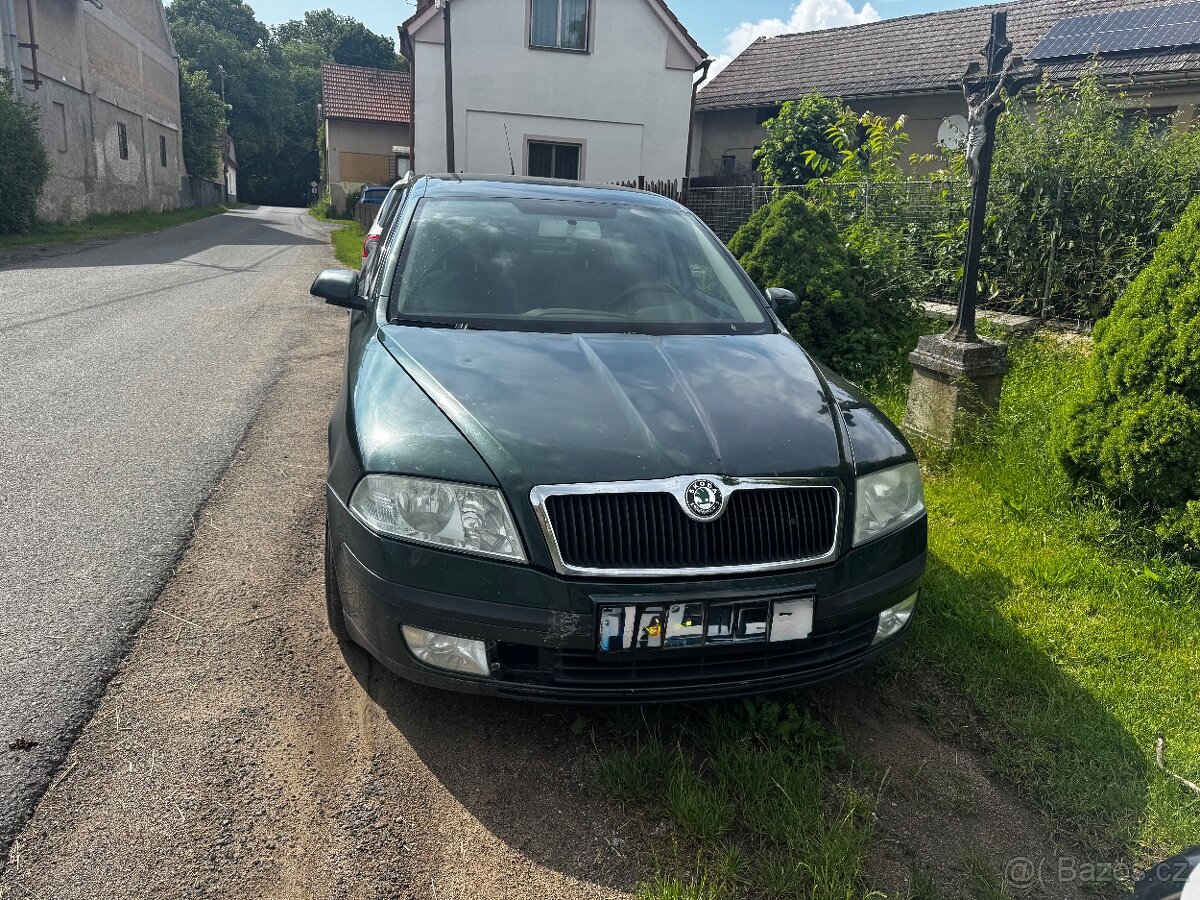 Škoda Octavia II 2.0 TDI 103 kW – na opravu nebo na díly