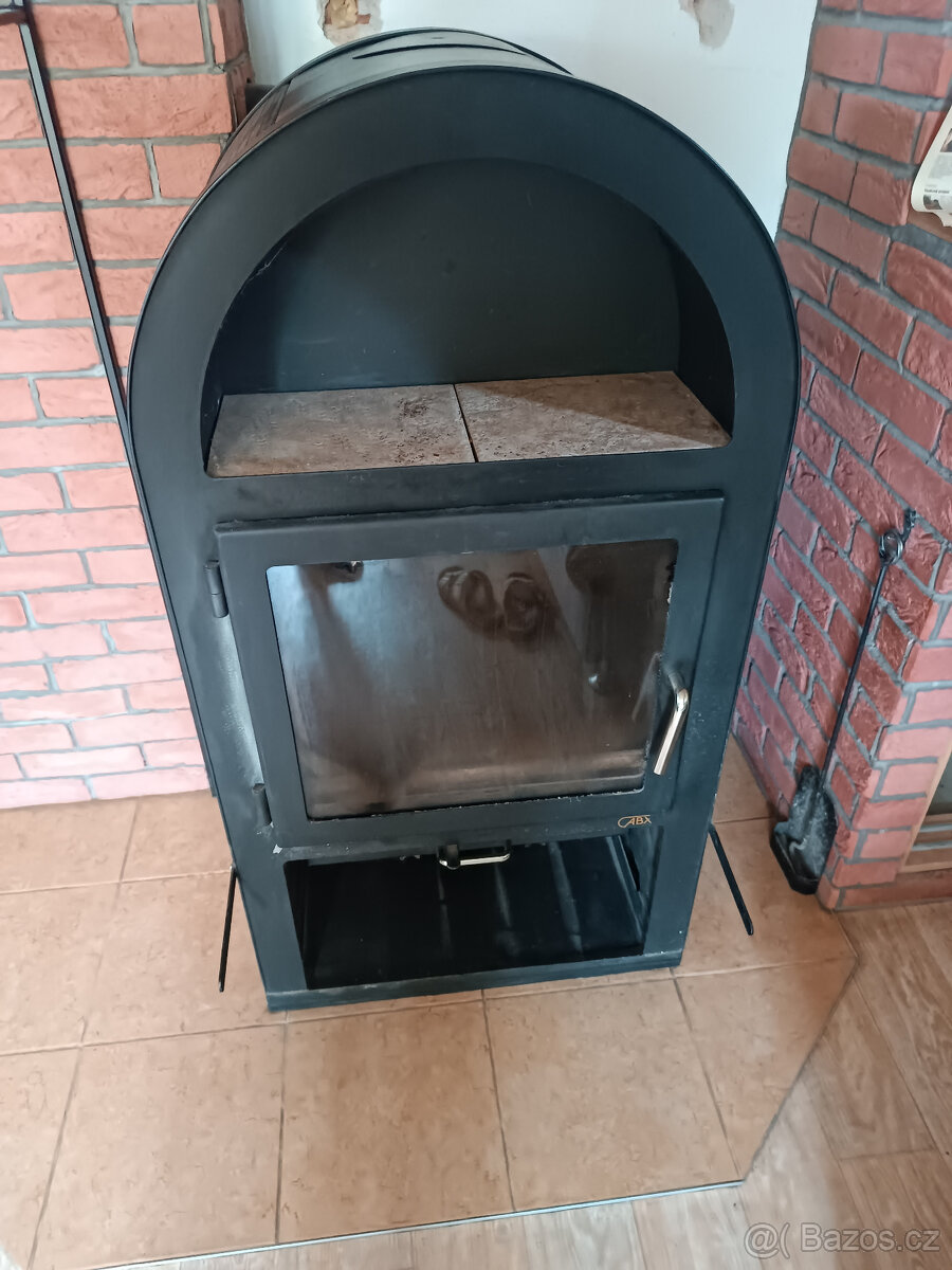 Krbová kamna s výměníkem