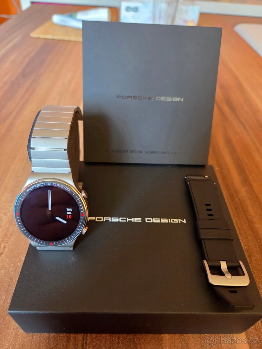 Prodám PORSCHE DESIGN HUAWEI SMART WATCH GT 2 Chytré hodinky