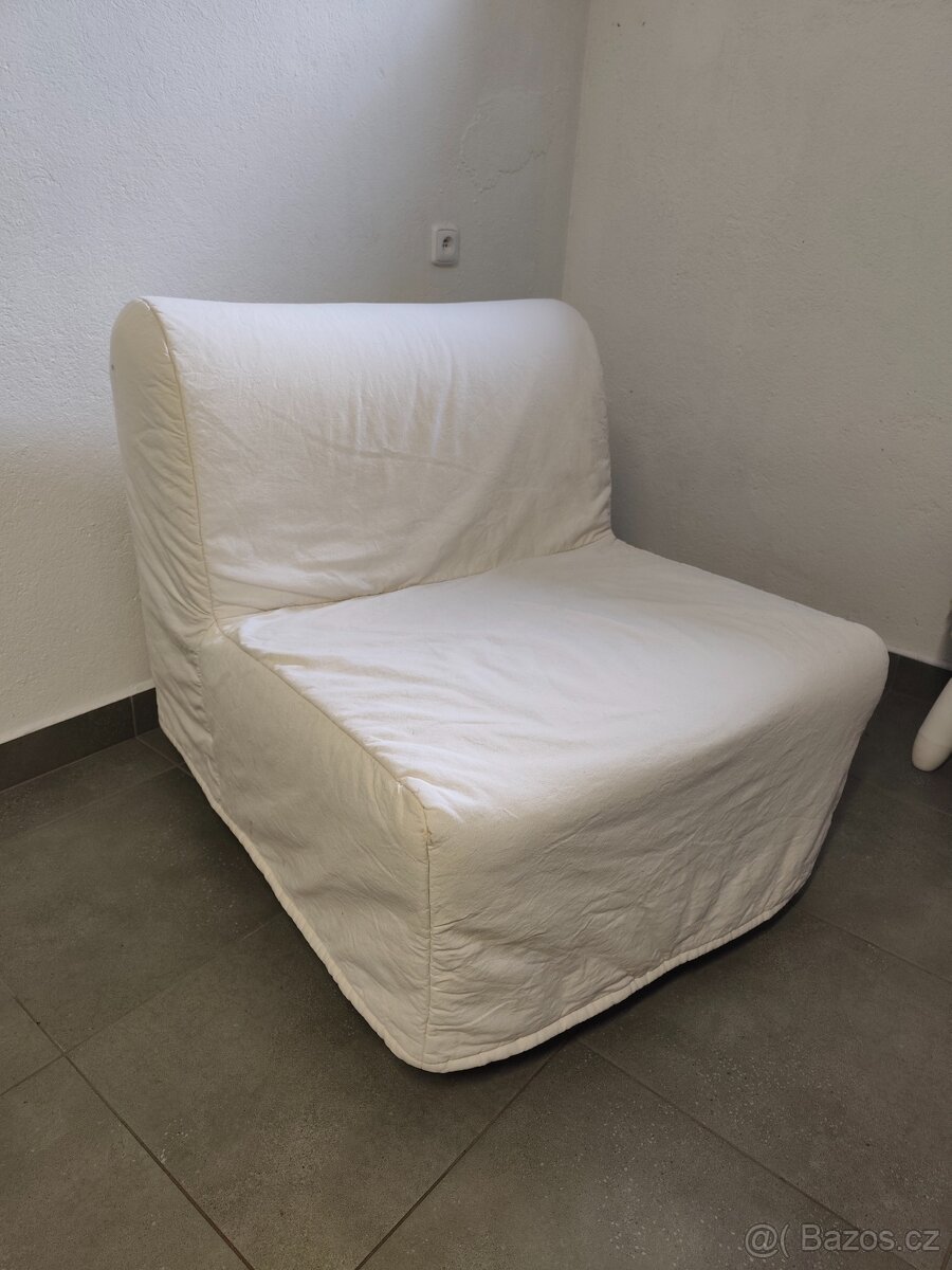 IKEA LYCKSELE LÖVÅS rozkládací křeslo