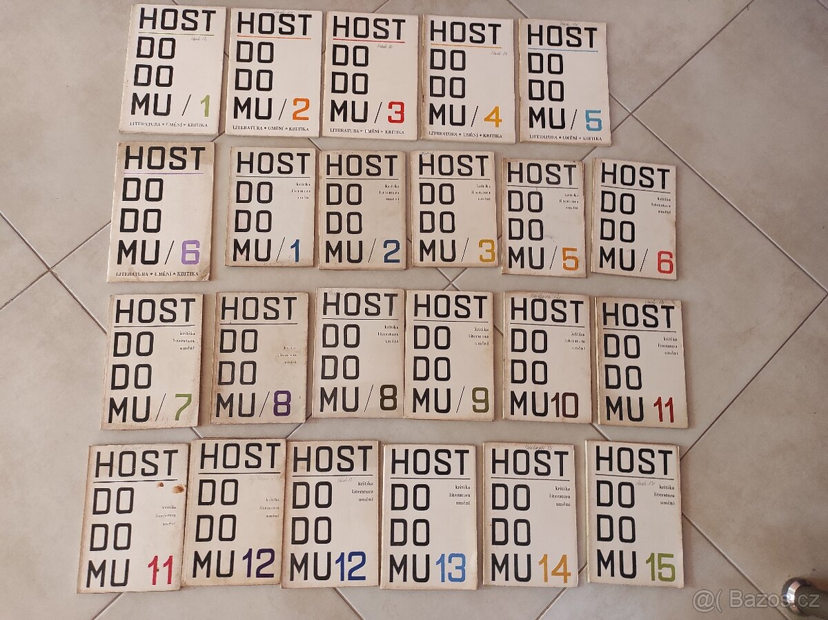 Časopisy Host do domu 1967-1968-1969