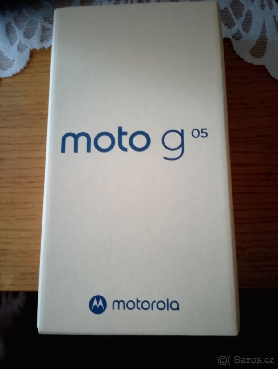 Nová Motorola G05 4GB/128GB modrá