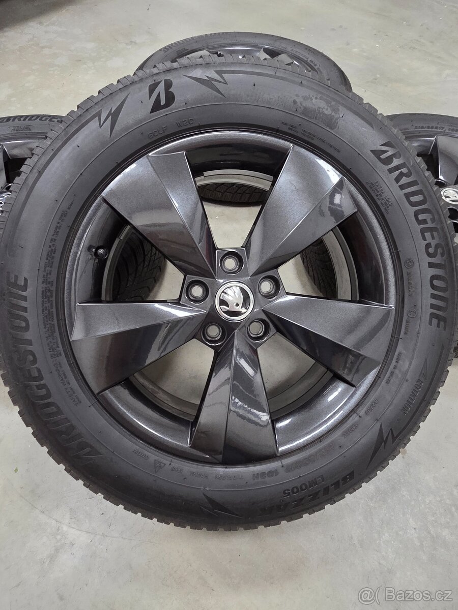 Zimni alu kola skoda kodiaq karoq tiguan 215/65 r17