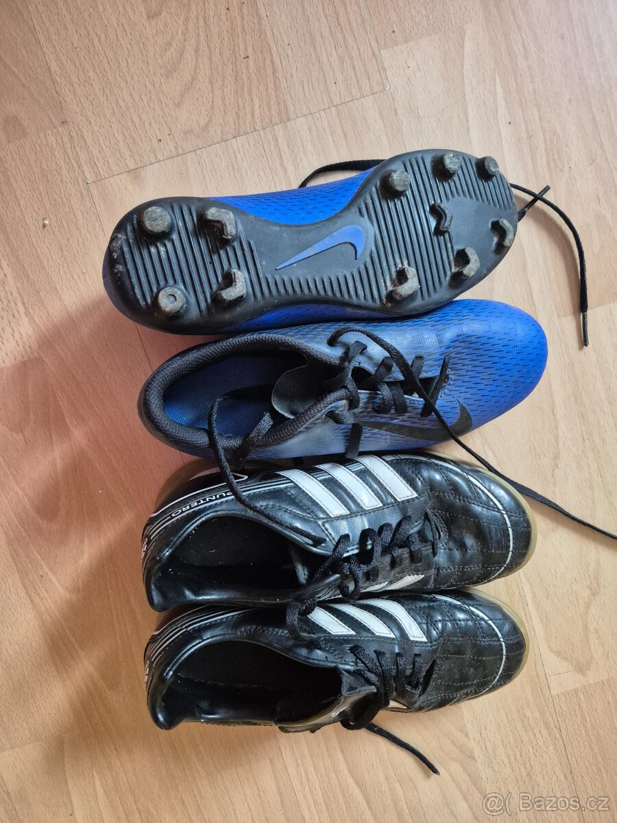 Kopačky +sálovky vel.36