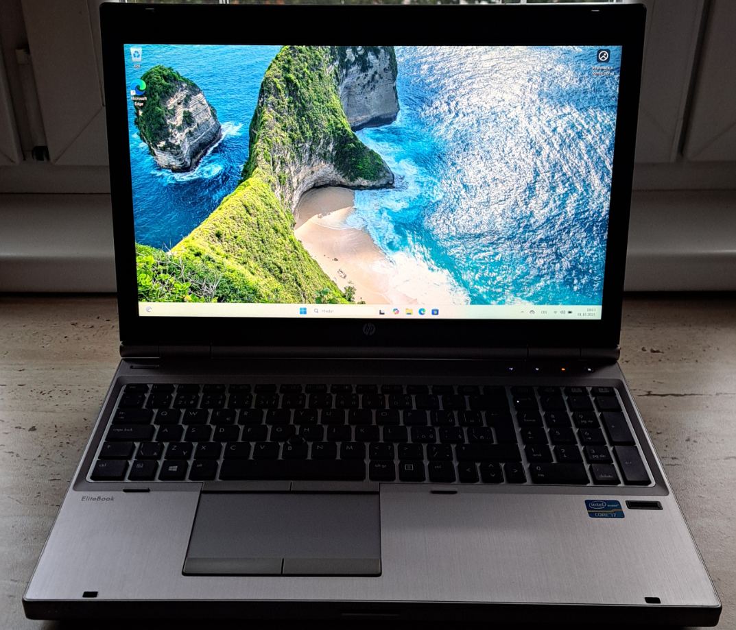 HP EliteBook 8570p/ Core i7 / 8 GB / SSD 240GB/ WIN 11 PRO